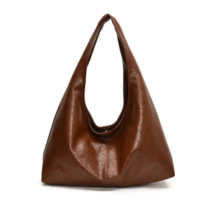 Luxe PU Leather Hobo Bag – Winter 2025 Edition