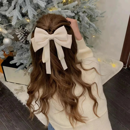 Satin Bow Hairpin