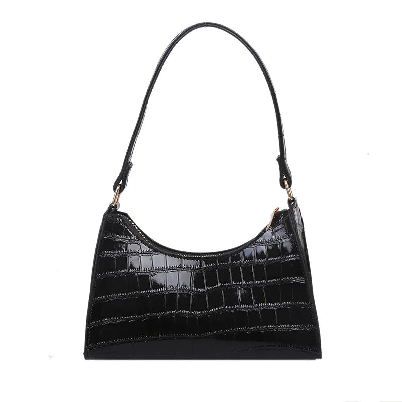 Luxe Retro Chain Shoulder Bag