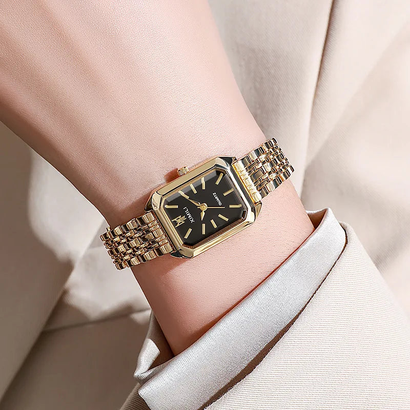 Rectangle Dial Women's Watch