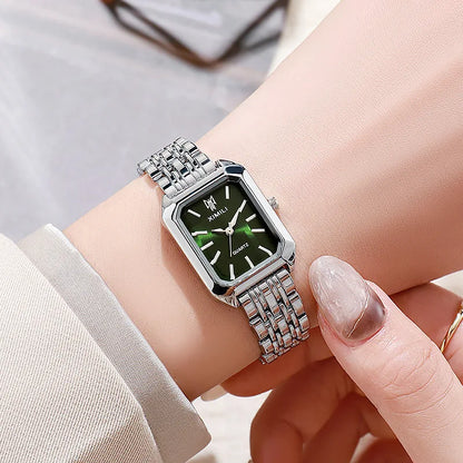 Rectangle Dial Women's Watch