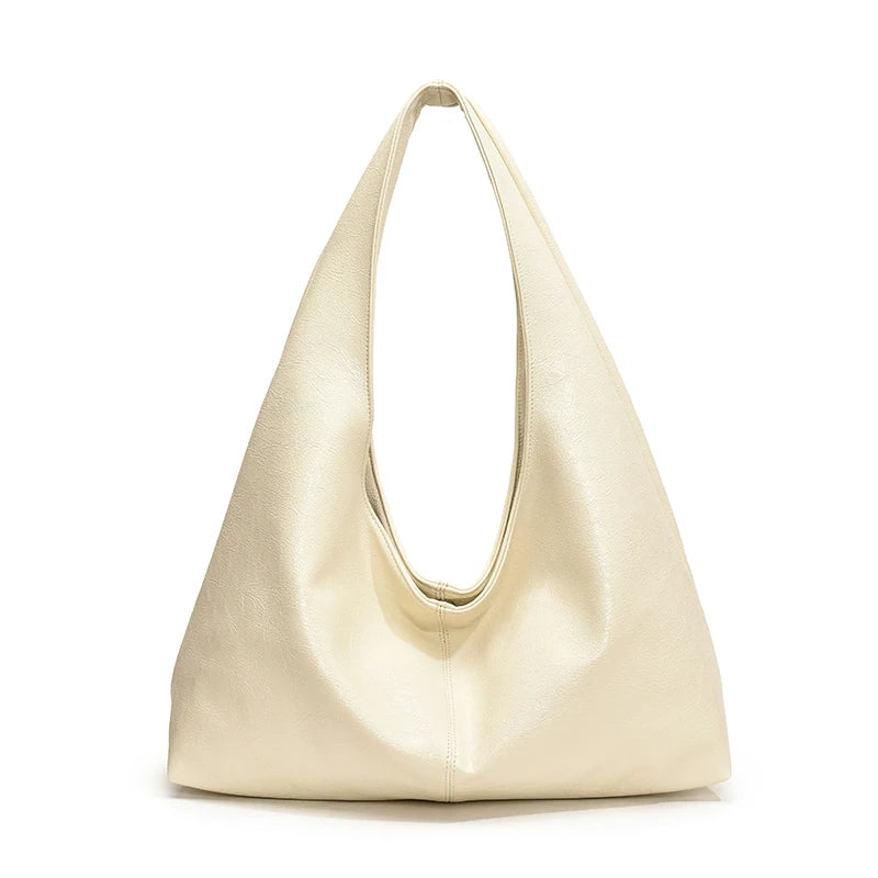 Luxe PU Leather Hobo Bag – Winter 2025 Edition