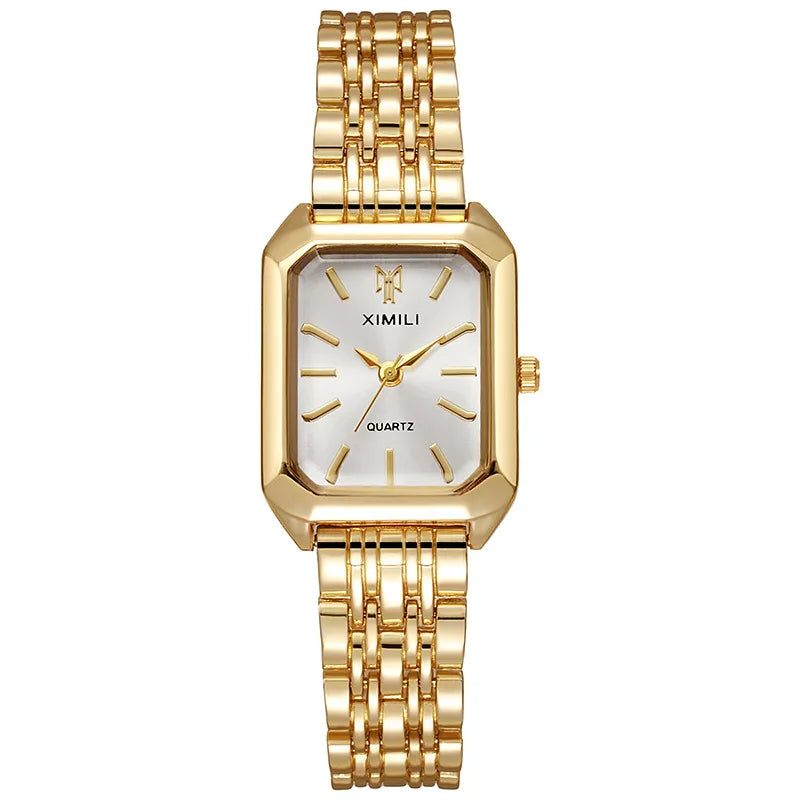 Rectangle Dial Women's Watch