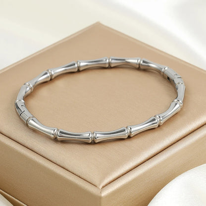 Waterproof Stainless Steel Cuff Bracelet for Women